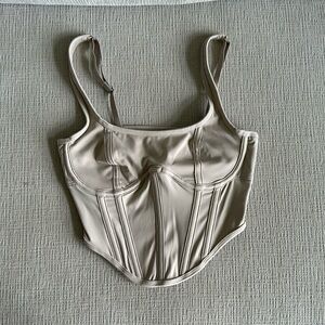 hollister Brown corset